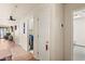 Hallway with multiple doorways leading to different rooms, showing the flow of the house at 2851 S Valley View Blvd # 1071, Las Vegas, NV 89102