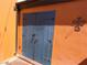 A door to the storage area in the patio at 3447 One Nation Ave, Las Vegas, NV 89121