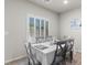 Cozy dining area with stylish window shutters and neutral decor at 4498 Lantern Point Ave, North Las Vegas, NV 89084