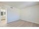 Spacious bedroom with updated floors and ensuite bathroom at 4683 Monterey Cir # 4, Las Vegas, NV 89169