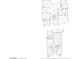 Detailed floor plans showcasing both the first and second floor layouts at 5367 Secluded Brook Ct, Las Vegas, NV 89149