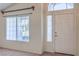 Bright entryway with neutral walls, tiled floors, and a view to the exterior at 5425 Thomaston Ct, Las Vegas, NV 89122