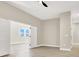Spacious living room features hardwood floors and modern white trim at 5908 Big Horn View St, North Las Vegas, NV 89031