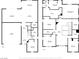 Detailed floor plan showing the layout of the home at 6370 Ava Ridge Ave, Las Vegas, NV 89141