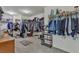 Spacious walk-in closet with shelving and racks for organized storage at 6370 Ava Ridge Ave, Las Vegas, NV 89141