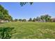 Community green space with grass and trees under blue sky at 700 Red Bark Ln, Henderson, NV 89011