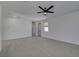 Spacious bonus room featuring neutral colors, recessed lighting, and ceiling fan, perfect for versatile living at 734 Glowing Horizon St, Henderson, NV 89052