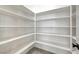 Spacious walk-in pantry features ample shelving for organized storage at 734 Glowing Horizon St, Henderson, NV 89052
