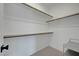 A well-organized walk-in closet featuring multiple levels of shelving at 734 Glowing Horizon St, Henderson, NV 89052