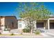 Charming single-story home featuring a desert-landscaped front yard with a single-car garage at 7472 Brody Meadows St, North Las Vegas, NV 89084