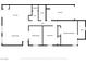 Detailed floor plan showing the layout of the living room, kitchen, dining room, bedrooms, and bathrooms at 7472 Brody Meadows St, North Las Vegas, NV 89084