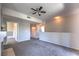 Bright room featuring neutral paint, a ceiling fan, and an open layout at 9050 W Warm Springs Rd # 2062, Las Vegas, NV 89148