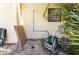 Backyard with a hose and water faucet at 9385 Mohawk St, Las Vegas, NV 89139