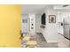 Inviting entryway leads to a living space with modern decor and a glimpse of the kitchen at , Las Vegas, NV 89101