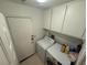 Bright laundry room with modern washer and dryer at , Las Vegas, NV 89145