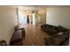 Open floor plan showing living room with hardwood floors at , Las Vegas, NV 89145