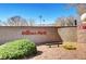 Willows Park entrance sign welcomes residents with lush landscaping and a serene park setting at 10198 Timber Willow Ave, Las Vegas, NV 89135
