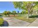 Scenic park with baseball fields and mature trees offering a serene environment at 10198 Timber Willow Ave, Las Vegas, NV 89135