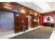 Interior view of building elevators and entrance at 135 E Harmon Ave # 2116, Las Vegas, NV 89109