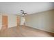 Spacious main bedroom with a ceiling fan and a closet at 1905 Plaza Del Padre, Las Vegas, NV 89102