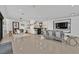 Spacious living room featuring an open floor plan and stylish, contemporary design at 324 Park Way, Las Vegas, NV 89106