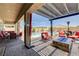 Beautiful outdoor patio featuring outdoor furniture and a beautiful pool at 4523 Herbert River Ave, Las Vegas, NV 89141