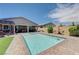 Sparkling backyard pool and patio provide a private oasis for relaxation and outdoor enjoyment at 4523 Herbert River Ave, Las Vegas, NV 89141