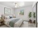 Bright bedroom with a large window and closet with mirrored doors at 5981 Doubletree Rd, Pahrump, NV 89061