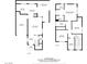 Detailed floor plan showcasing the layout of the home, including room dimensions and overall structure at 6125 Broken Slate Way, Las Vegas, NV 89139