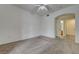 Bedroom with carpet floors and a ceiling fan at 6160 Rumrill St # 202, Las Vegas, NV 89113
