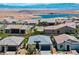 Scenic aerial view of houses in a beautiful community near a lake at 64 Lake Oasis St, Henderson, NV 89011