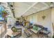 Covered patio with a comfortable seating area for outdoor enjoyment at 6616 Celeste Ave, Las Vegas, NV 89107