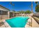 Enjoy the privacy of your own swimming pool on a hot day at 6616 Celeste Ave, Las Vegas, NV 89107