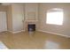 Bright living room with hardwood floors and a cozy fireplace at 75 N Valle Verde Dr # 225, Henderson, NV 89074
