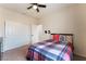 Bright bedroom with spacious closet and neutral walls at 8605 Trianon Ln, Las Vegas, NV 89145