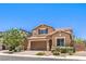 Beautiful two-story home featuring well-kept landscaping and a spacious two-car garage at 10961 Winter Rise St, Las Vegas, NV 89141