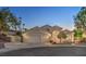 Inviting single-story home with a three-car garage and well-maintained landscaping at 1145 Glacier Park Ct, Henderson, NV 89052