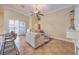 Inviting living area with lots of light and an open floor plan that integrates with the kitchen and dining space at 1145 Glacier Park Ct, Henderson, NV 89052