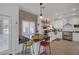 Bright kitchen featuring stainless steel appliances and a center island at 1246 Diamond Valley St, Henderson, NV 89052