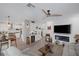 Bright open living space with modern appliances and finishes at 1246 Diamond Valley St, Henderson, NV 89052