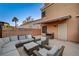 Relaxing outdoor space with comfortable seating, ideal for enjoying the fresh air and sunshine at 1968 Evening Glow Dr, Las Vegas, NV 89134