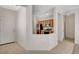 Entryway and kitchen featuring tile floors and a modern design at 2508 Chasma Dr, Henderson, NV 89044