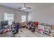 Versatile office space with ample room for a desk setup and storage, featuring natural light at 326 Zenith Crest St, Henderson, NV 89015