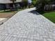 Long paved driveway leading to a charming home, enhancing curb appeal and property value at 3601 Slapton Ave, North Las Vegas, NV 89031