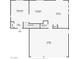 Layout of the first floor including the kitchen, living room, dining room, and garage at 68 Vista Del Mar St, Henderson, NV 89012