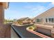 A view from a balcony showing the exterior facade of the neighborhood homes at 89 Day Trade St # 1, Henderson, NV 89074