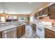 Modern kitchen with stainless steel appliances and stone countertops at , Las Vegas, NV 89122