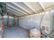 Covered patio area with concrete flooring and block walls at 1108 Princess Katy Ave, Las Vegas, NV 89119