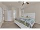Bedroom featuring a neutral color palette and a ceiling fan at 11139 Zarod Rd, Las Vegas, NV 89135