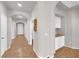 Hallway with recessed lighting and archways, connecting different areas of the home at 11139 Zarod Rd, Las Vegas, NV 89135